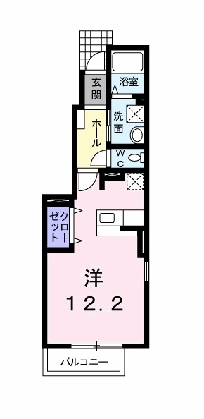 タカラピュア　西 間取り図