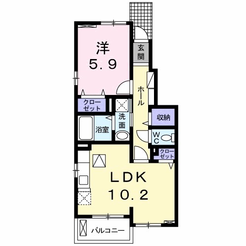 サンライズ赤羽 間取り図