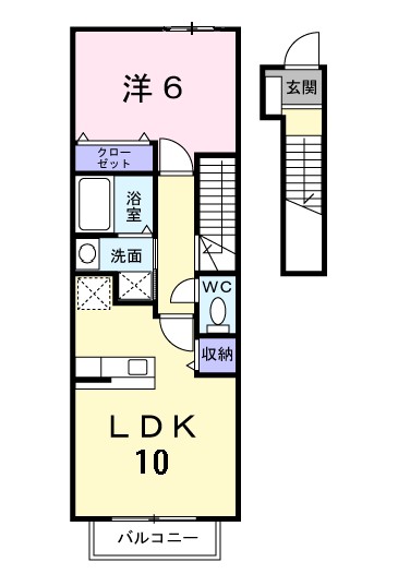 グレース弐番館 間取り図