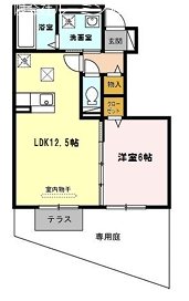 セントラルグレイスC棟 間取り図