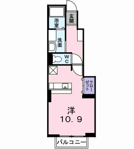 メゾネット・アンジュ壱番館 間取り図