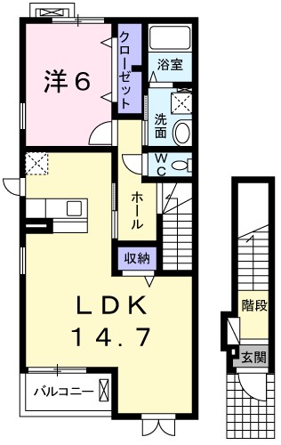 マウントック・ストーク 間取り図