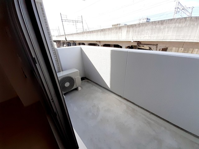 フリーデ明石駅前 ベランダ