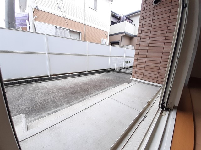 ジェルメ・ミニョン ベランダ
