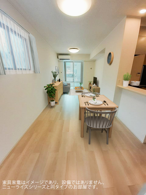 大久保町大窪アパート リビング