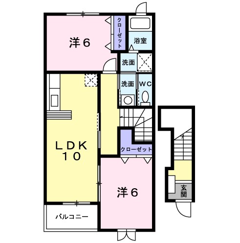 アロサール 間取り図