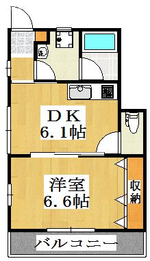 モンレーヴ本町 108号室 間取り