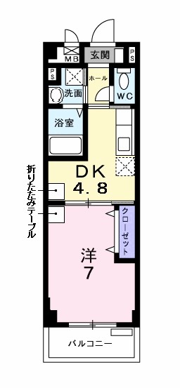 ソレイユ　アリセ 308号室 間取り