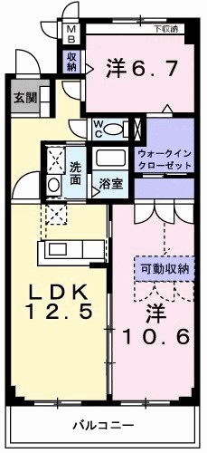 コミュノーテ　半右衛門 302号室 間取り