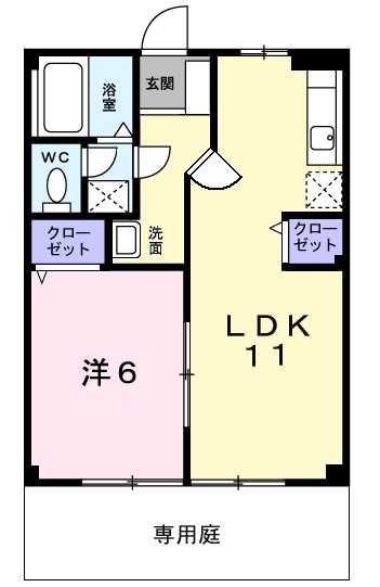メルシーキャット 間取り図