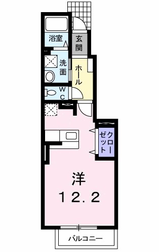 コルティーレ太寺Ⅱ 間取り図