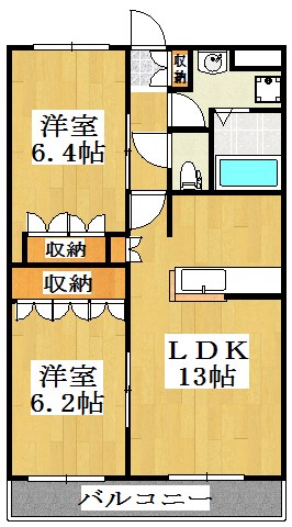 ルーエンハイム 間取り図