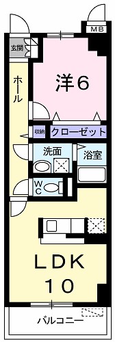 レジデンス神戸 間取り図