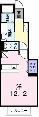 ビレッジコート・ピュア・サウス 間取り図