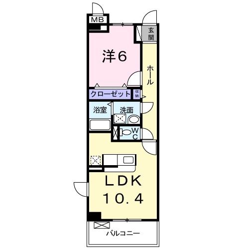 グランド・サン・フローラＭ 間取り図