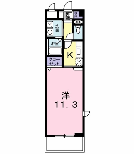 トゥールモンド 間取り図
