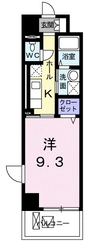 ファイン・スクエアー 間取り図