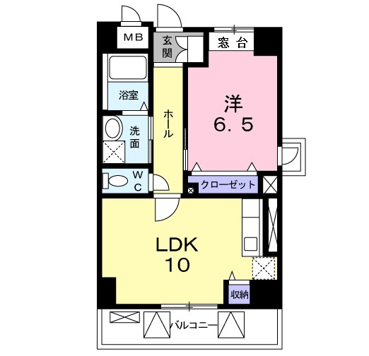 セレッソ・フィールドⅢ 101号室 間取り