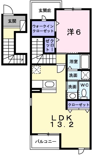 パ・モネ 間取り図