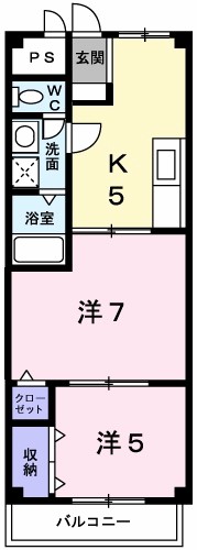 アーバンリバブル 306号室 間取り
