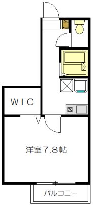ラフィーネグランシス  101号室 間取り