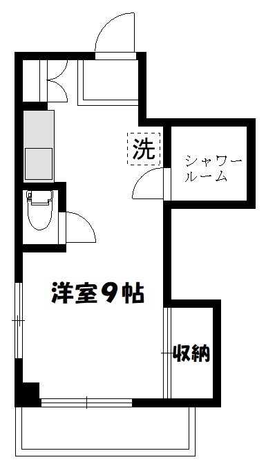 ハイムハラシマ 305号室 間取り