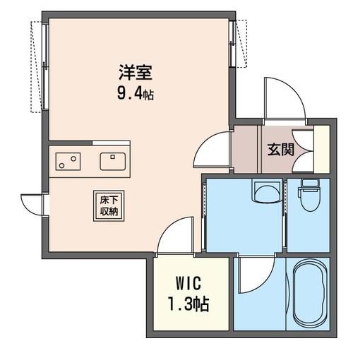 フォーフラッツ代々木上原 101号室 間取り
