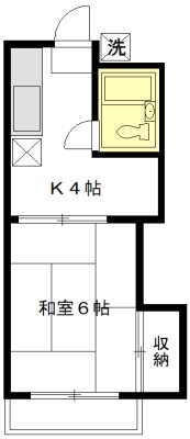 ベルレーヌ代田 102号室 間取り
