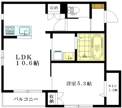 ドーマ吉祥寺 101号室 間取り