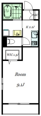 SUZUKAN RESIDENCE　下北沢（スズカンレジデンス） 101号室 間取り