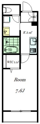 SUZUKAN RESIDENCE　下北沢（スズカンレジデンス） 102号室 間取り