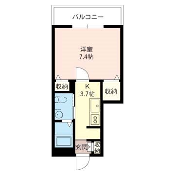 カーサ吉祥寺 203号室 間取り