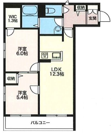 Kigouju(キゴウジュ) 205号室 間取り