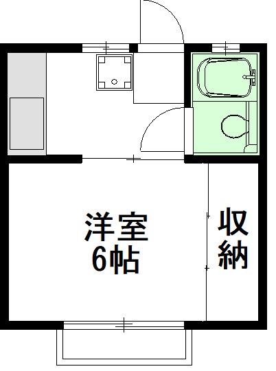 グリーンタウン緑町Ａ 103号室 間取り
