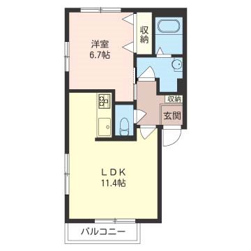 ガーデンハイツ 間取り図