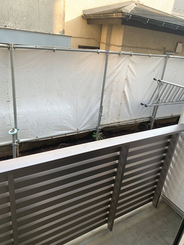 Riviere Pot ベランダ