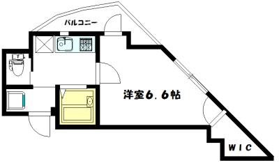 コアステージ 404号室 間取り