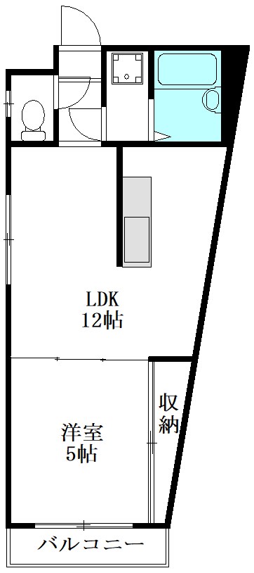 レンツェン松庵 301号室 間取り