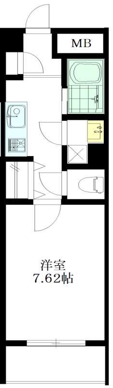 ロッシュ江北 間取り図