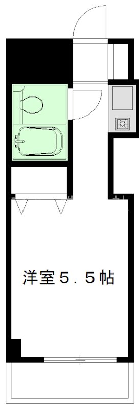 トップ東高円寺 203号室 間取り