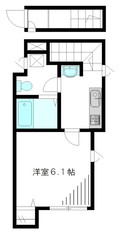 メゾン大国 202号室 間取り