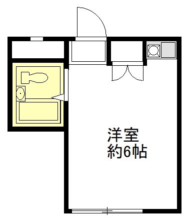 ルネ桂 新宿 102号室 間取り