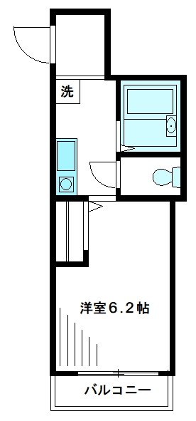 ドルチェ白山 205号室 間取り