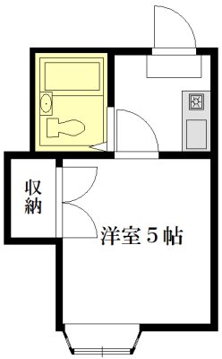 アゼリア 202号室 間取り