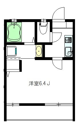 ホワイトパインⅠ 202号室 間取り