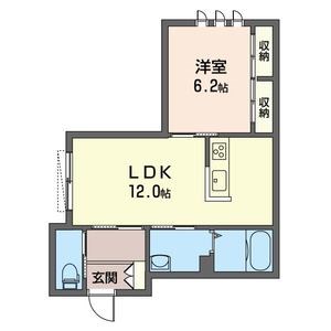 アベリア 101号室 間取り