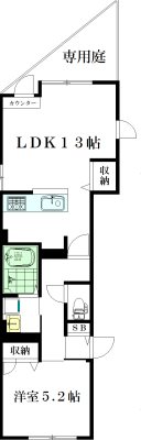 サステイン西荻 101号室 間取り