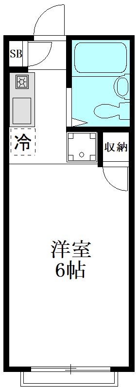 井の頭ヒルズ 102号室 間取り
