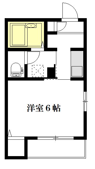 カミーノ阿佐ヶ谷 302号室 間取り