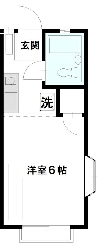 カーサデエステラ 101号室 間取り